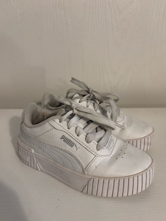 Puma Other - Puma Classic White tennis shoes 11C